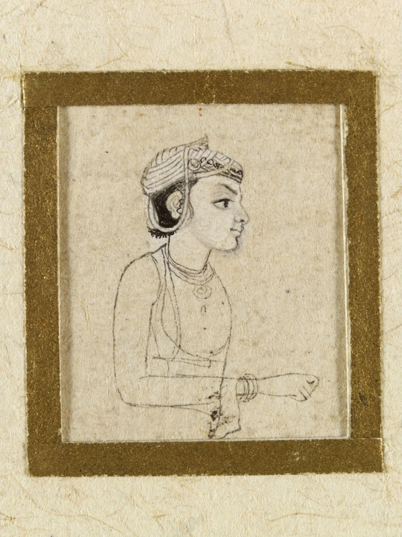 Raja Ranjit Singh, by Unknown, paint, 1840