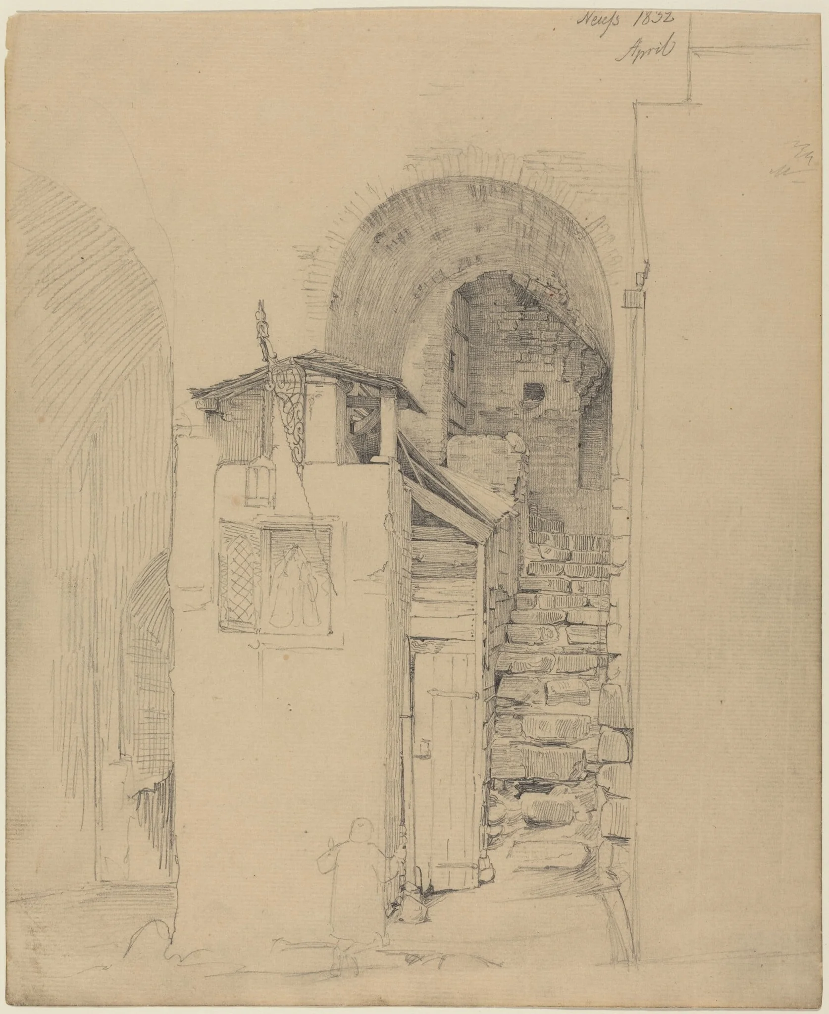 Ruined Stairs at Neuss