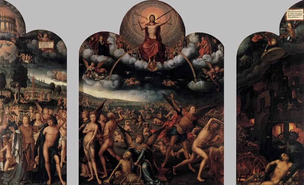 Triptych with the Last Judgement