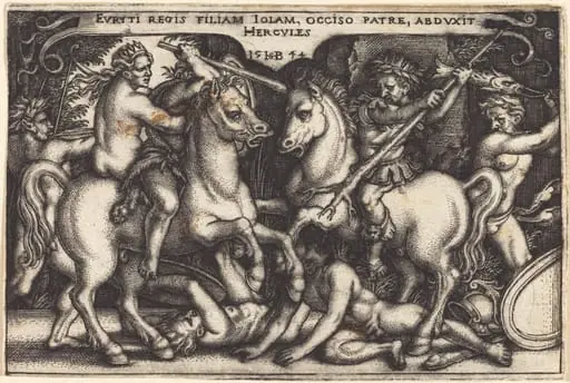 Hercules Abducting Iole