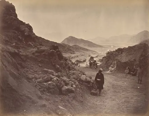 The Descent from Khurd Khyber, Looking Towards Bassaule