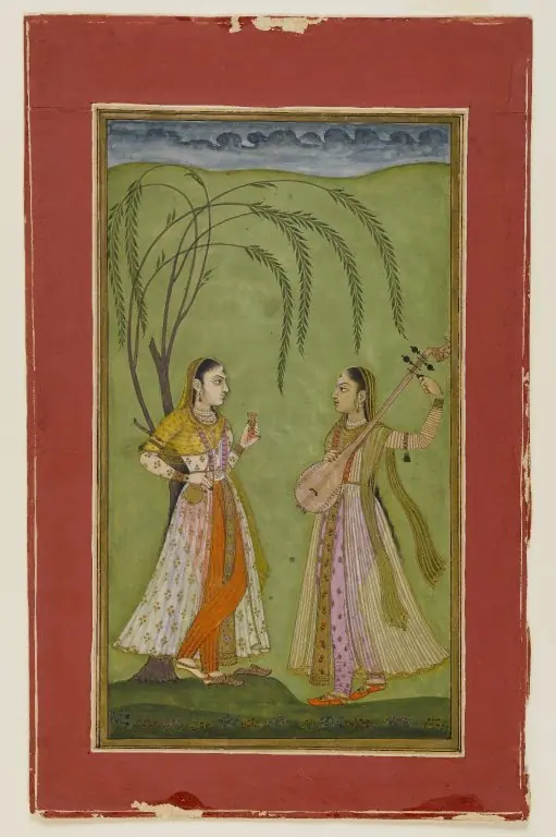 Two Ladies in a Landscape