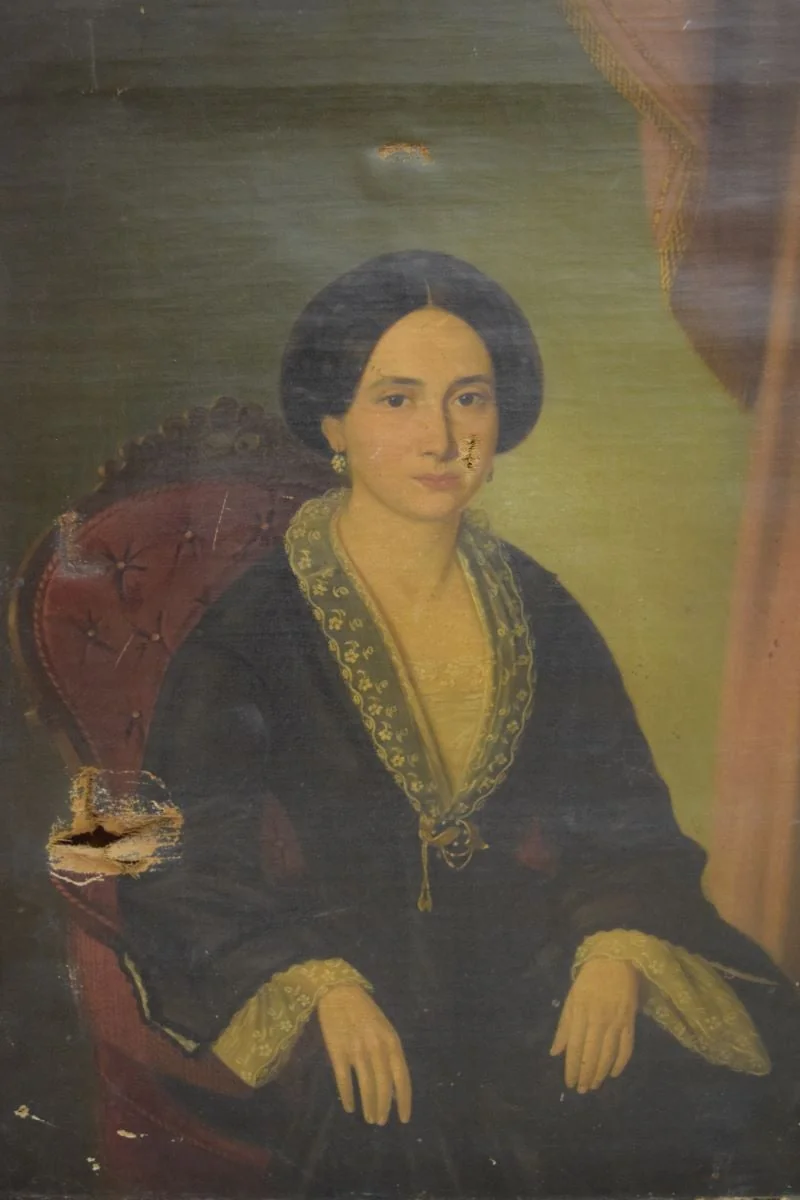 Portretul Mariei Manu, by Unknown, unspecified, 1850