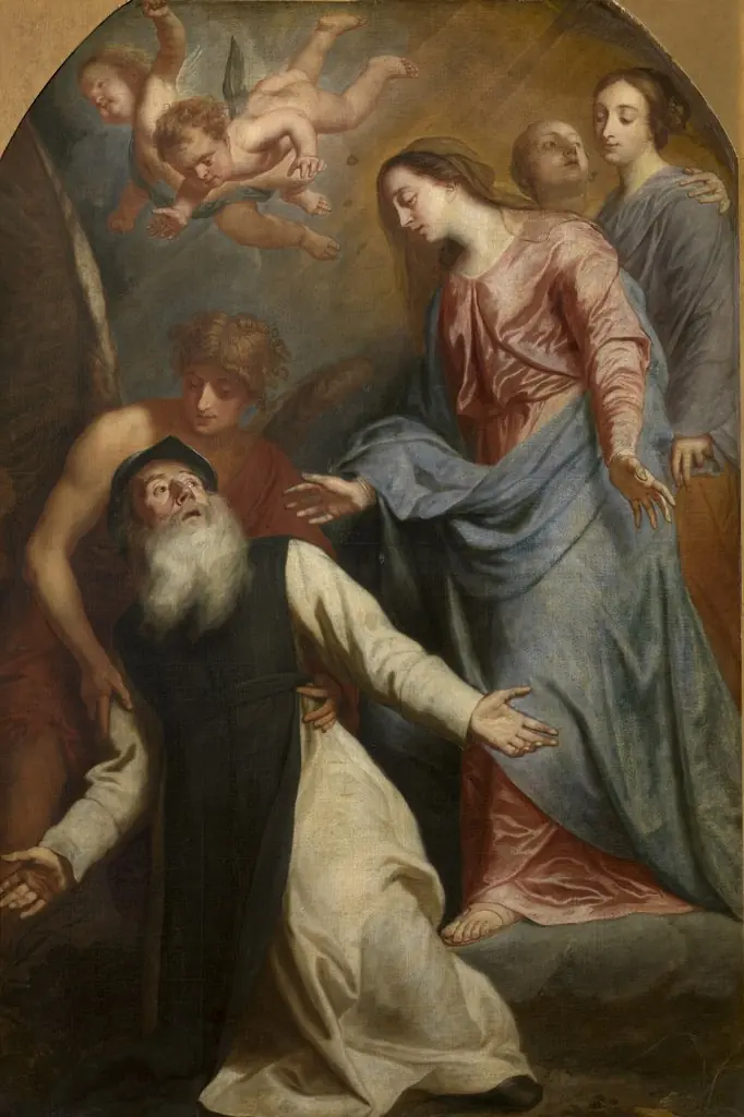 Mary Appears to Saint William of Aquitaine