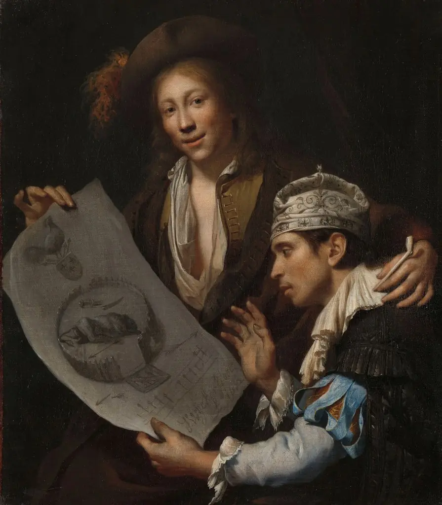 Allegory on the French Invasion of 1672