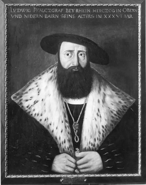 Portrait of Louis X of Bavaria
