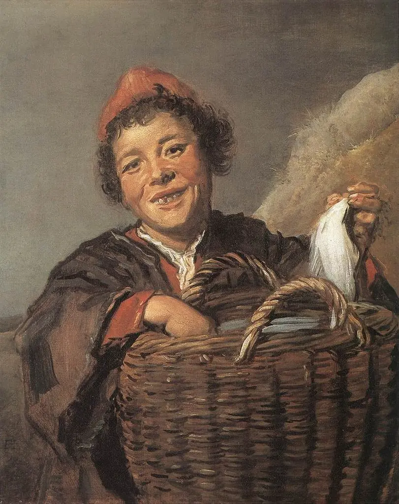 Fisher Boy with Basket