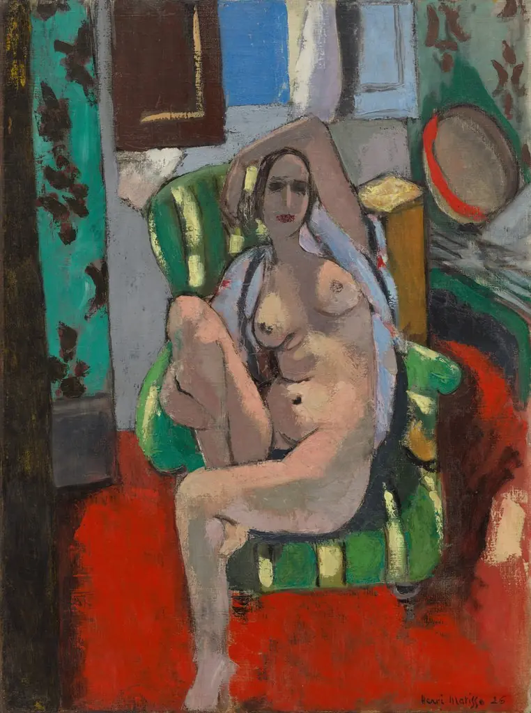 Odalisque with a Tambourine