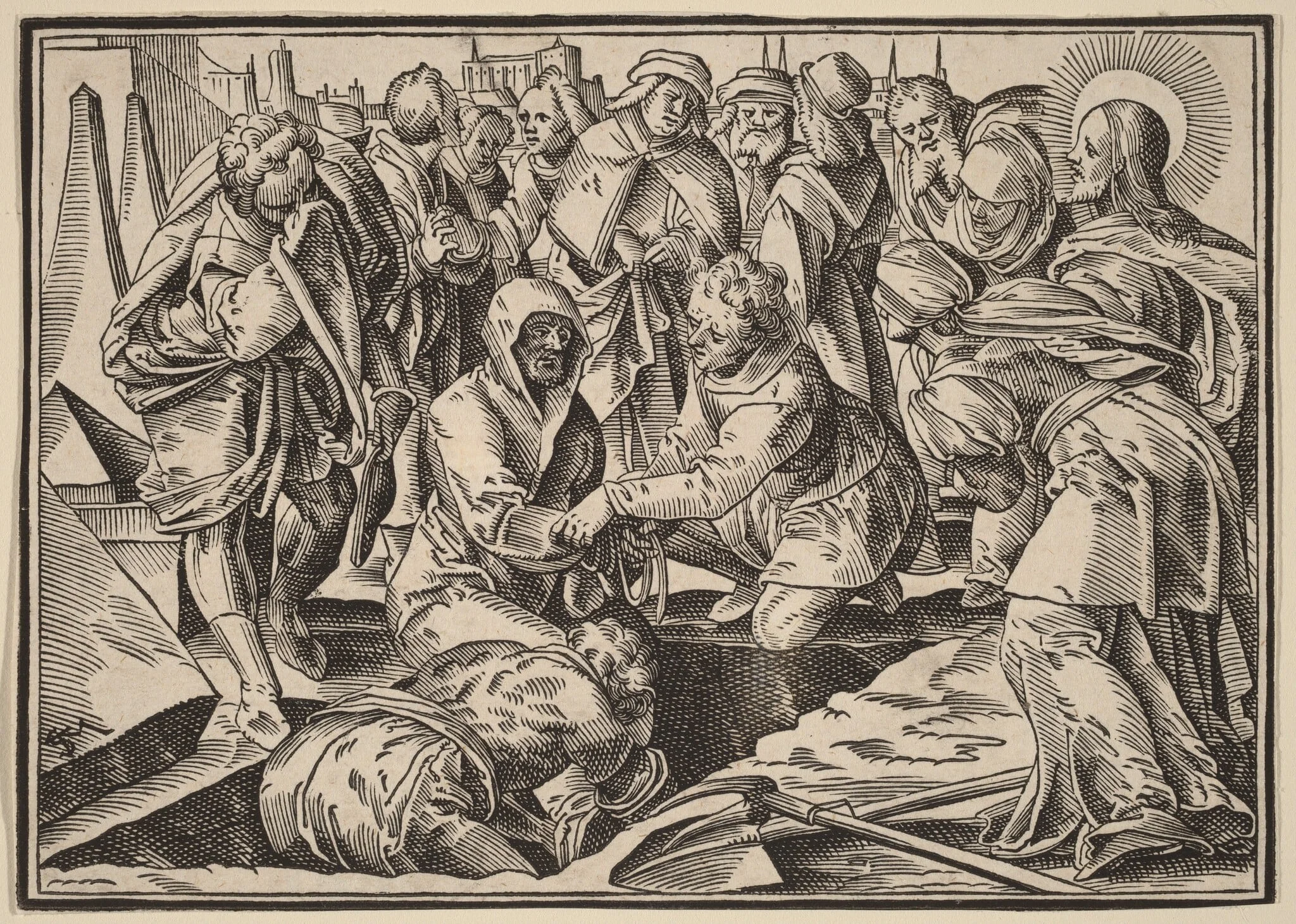 Christ Tells His Disciples of the Last Judgment
