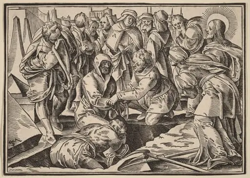 Christ Tells His Disciples of the Last Judgment