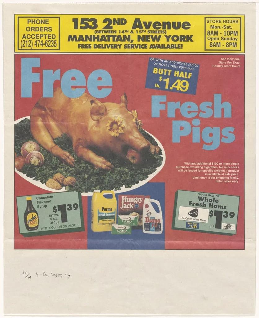 Untitled, by Robert Gober, ink, 1994