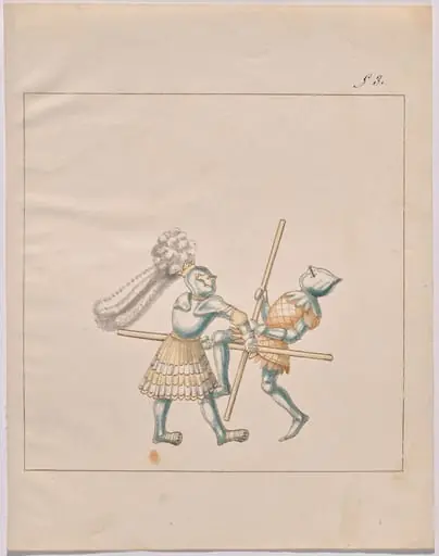 Foot Combat with Poles