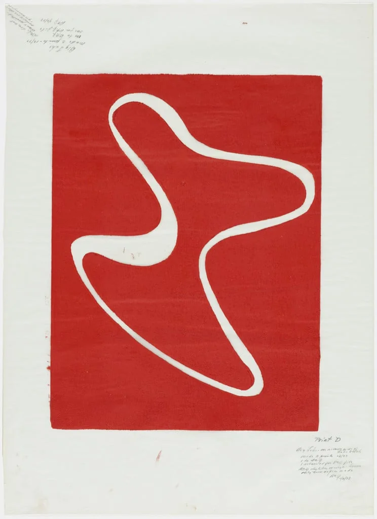 Untitled, by Donald Judd, ink, 1960