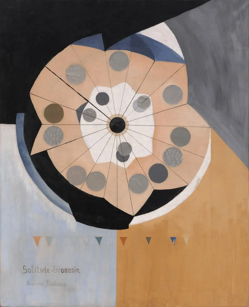 Untitled, by Suzanne Duchamp, oil, 1921