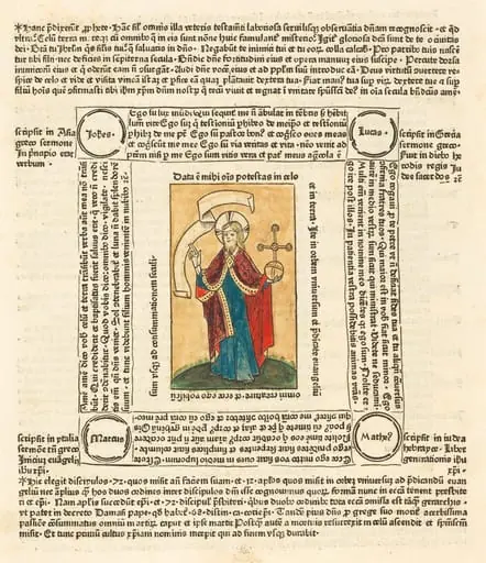 Christ as Salvator Mundi