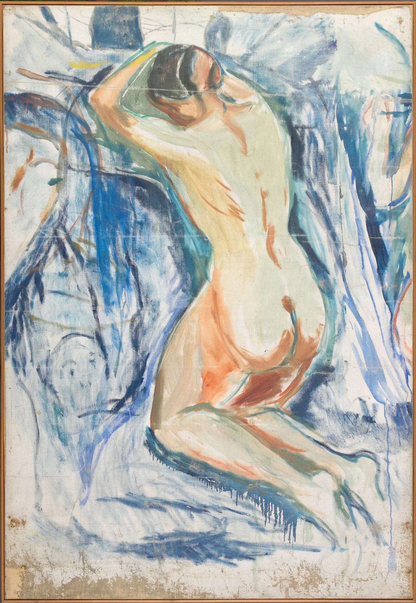 The Human Mountain: Kneeling Nude