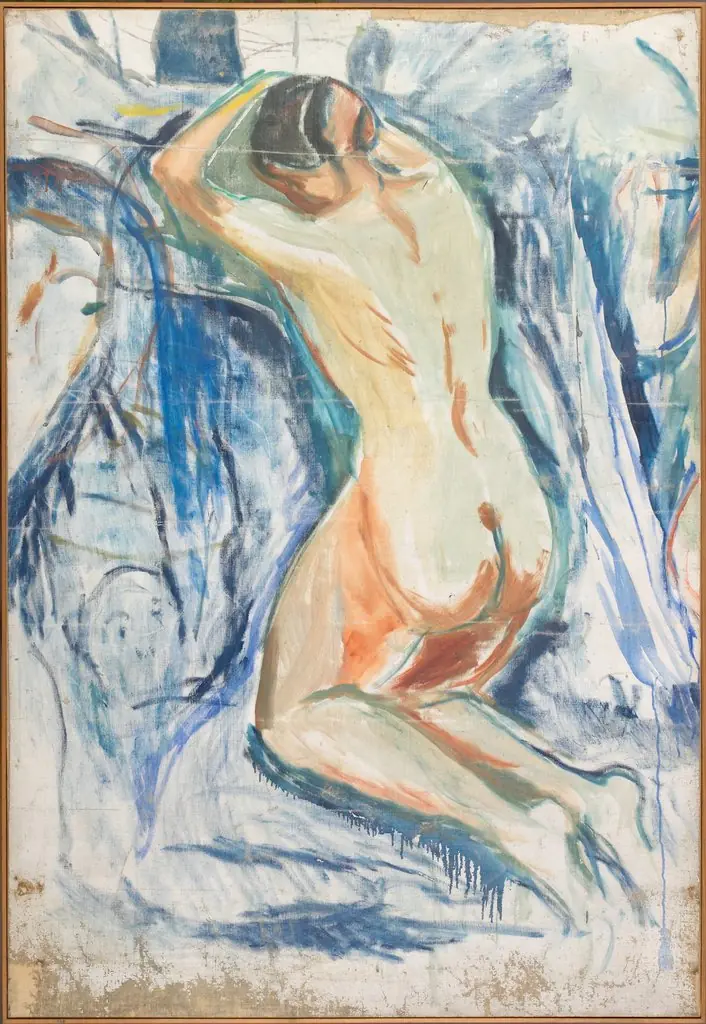 The Human Mountain: Kneeling Nude