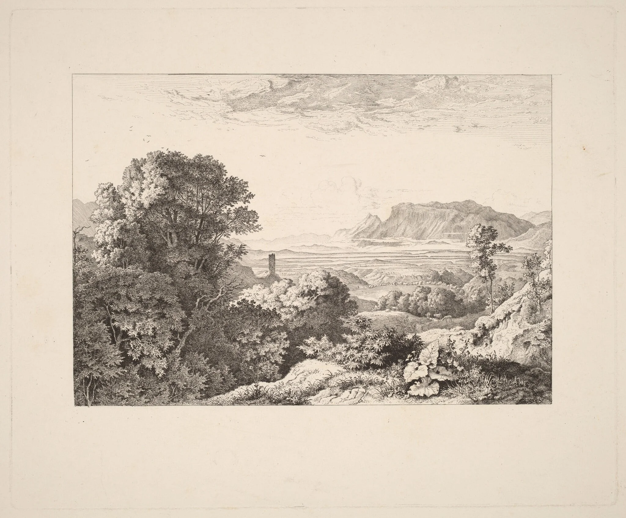 View of the Castle of Olevano