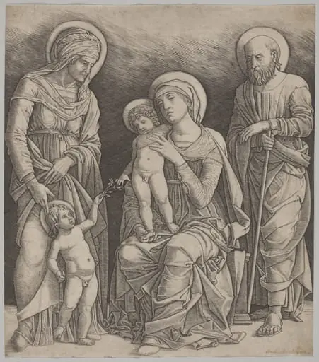 Holy Family with St. Elizabeth and the Infant St. John the Baptist