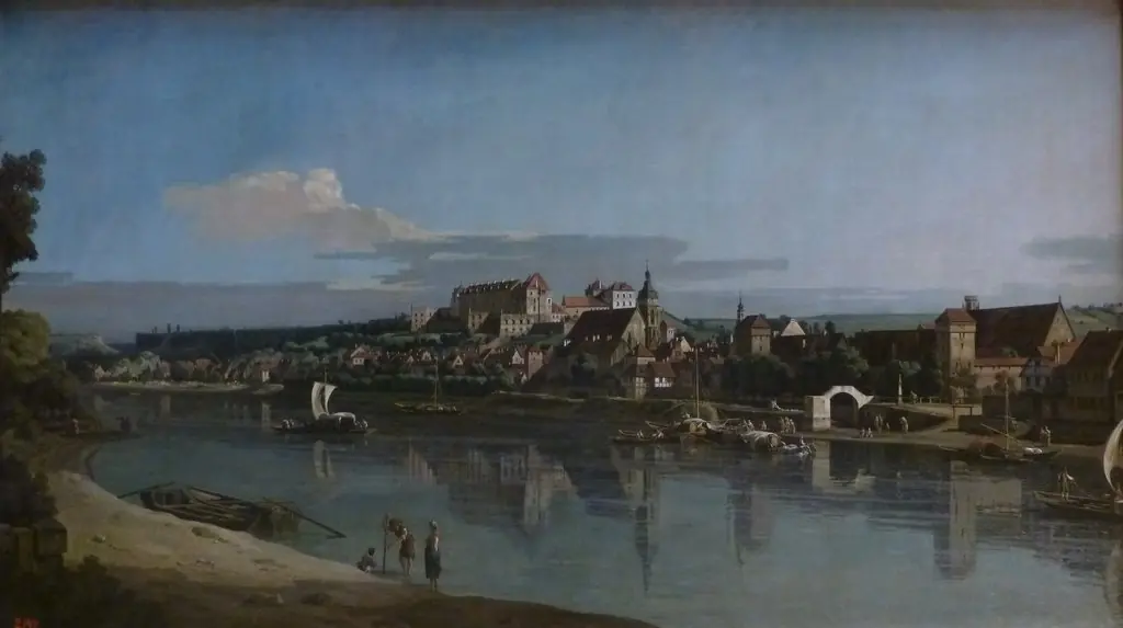 View of Pirna from the Right Bank of the Elba
