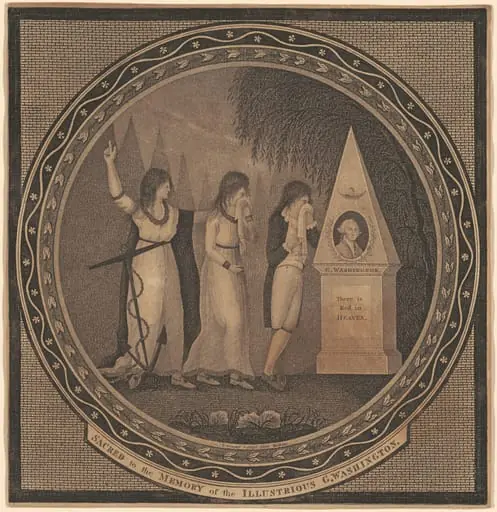 Sacred to the Memory of the Illustrious George Washington