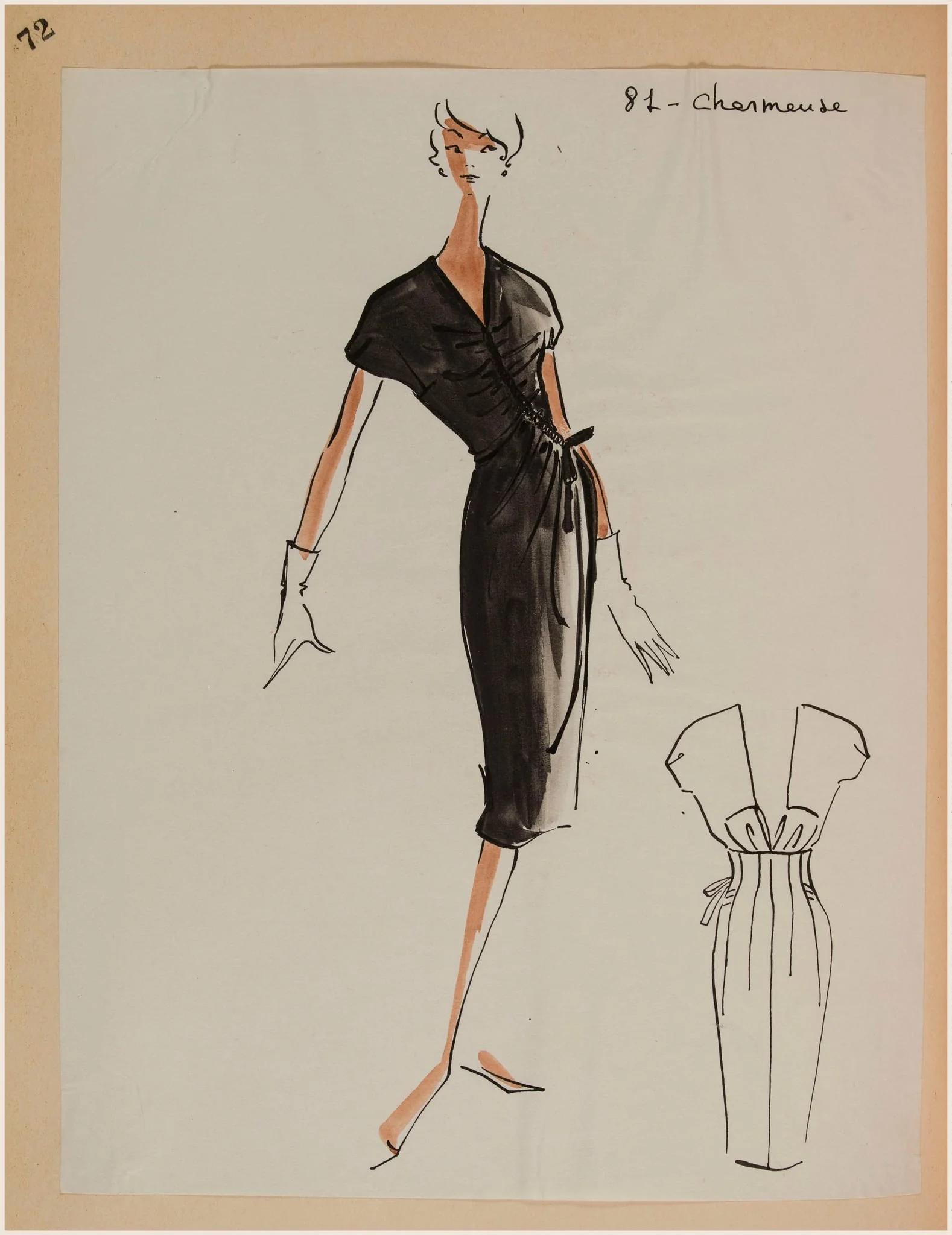 Charmeuse, by Marie-Louise Carven, 1958