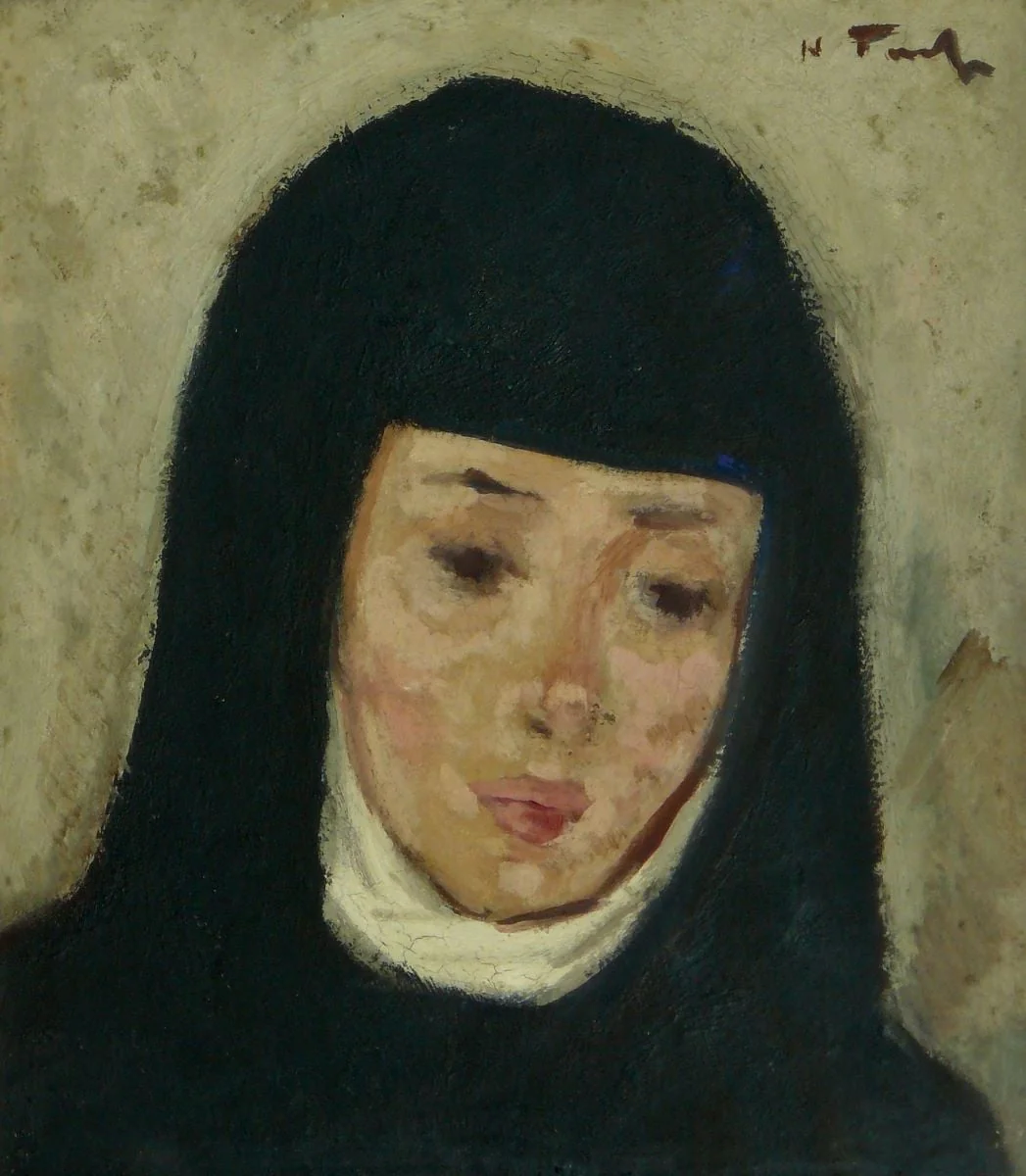 Călugărița, by Nicolae Tonitza, 1923