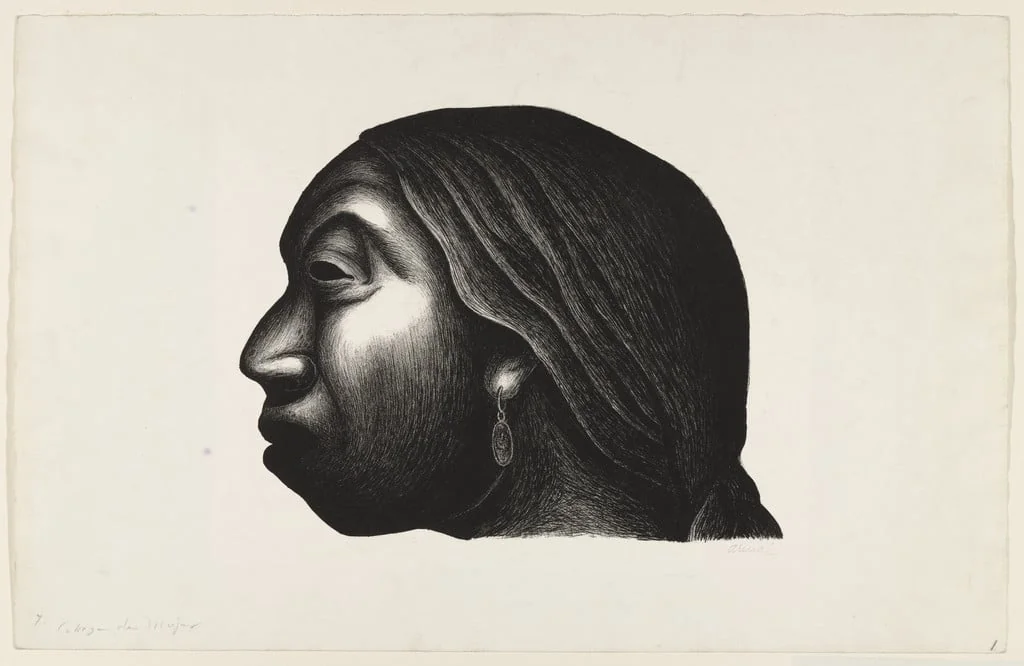 Untitled, by Luis Arenal, ink, 1947