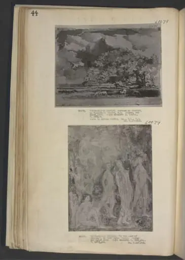 Study for 'To the Land of Ecstasy'