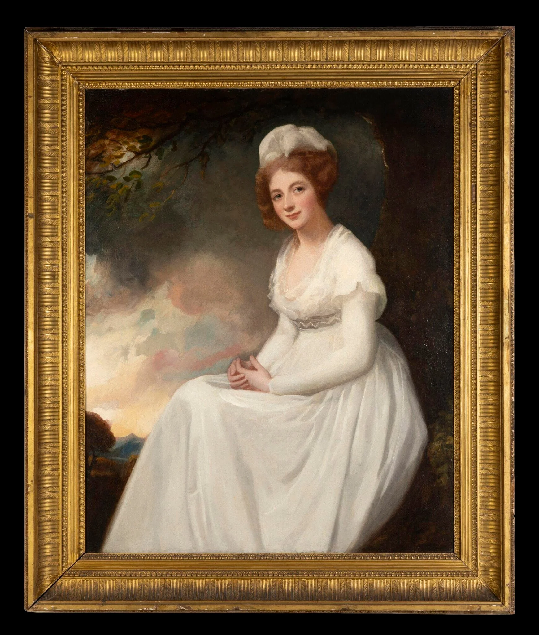 Elizabeth 'Bessy' Allen, by George Romney, paint, 1793