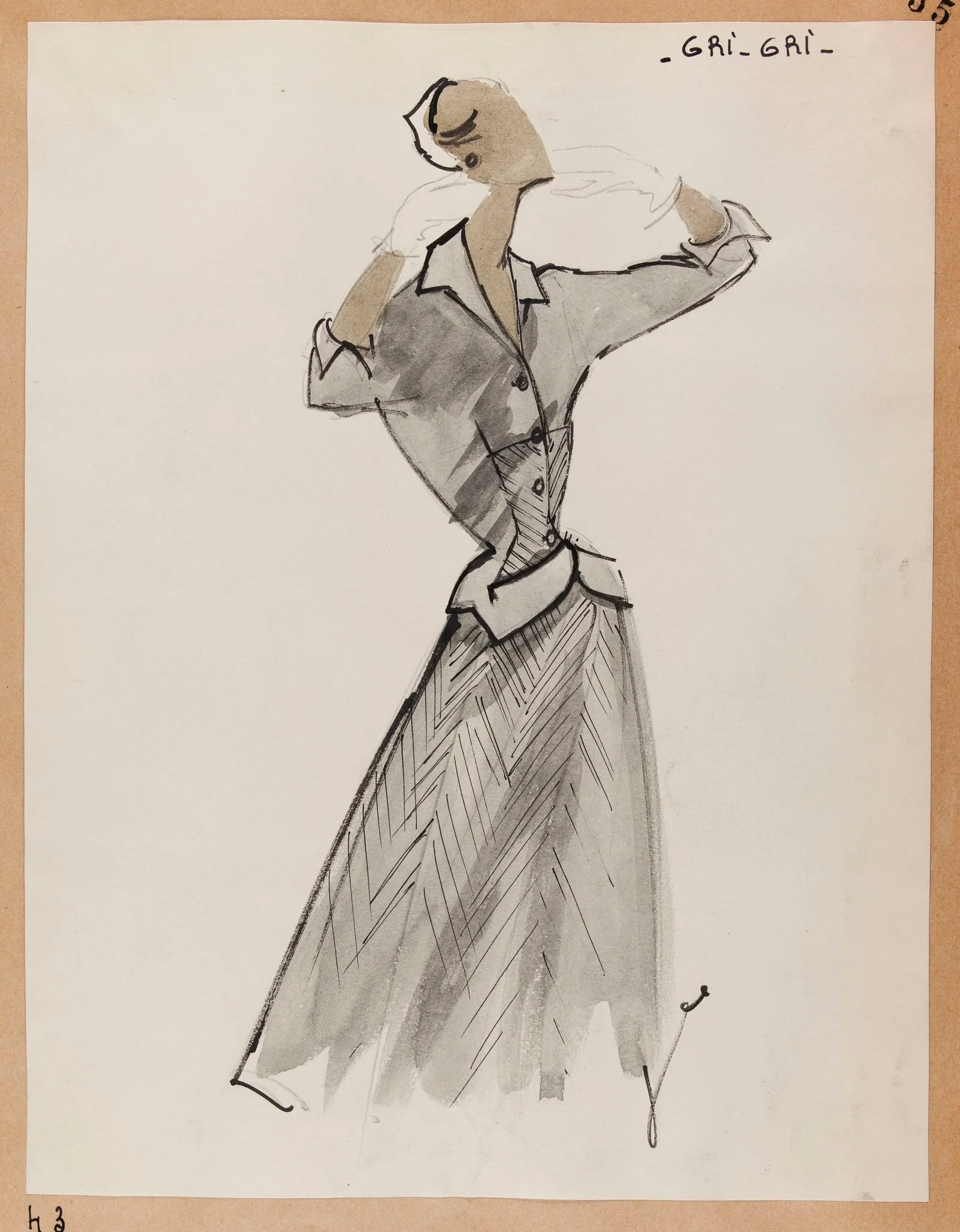 Gri-gri, by Marie-Louise Carven, 1951