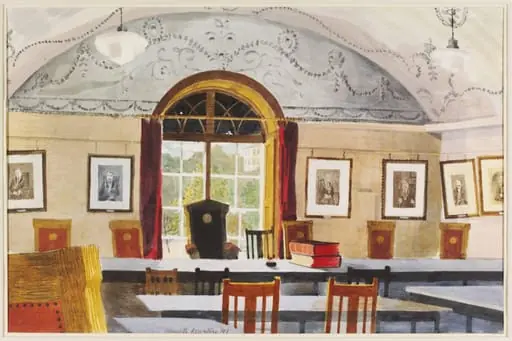 Council Chamber, Municipal Offices, Bangor, Caernarvonshire