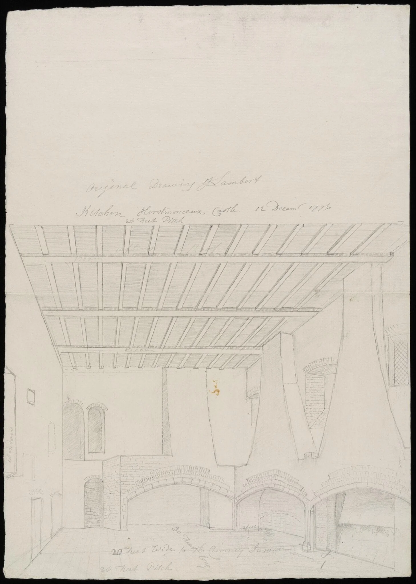 Interior of kitchen., by James Lambert senior, 12
