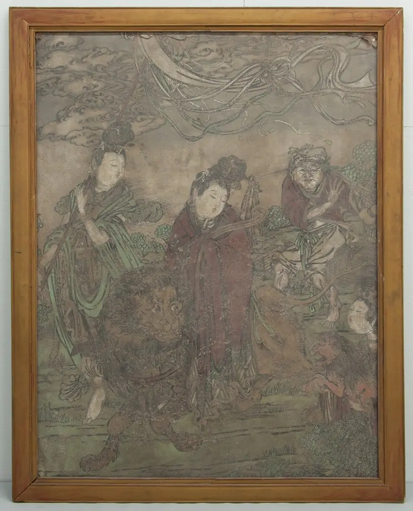 Kuan Yin and Attendants