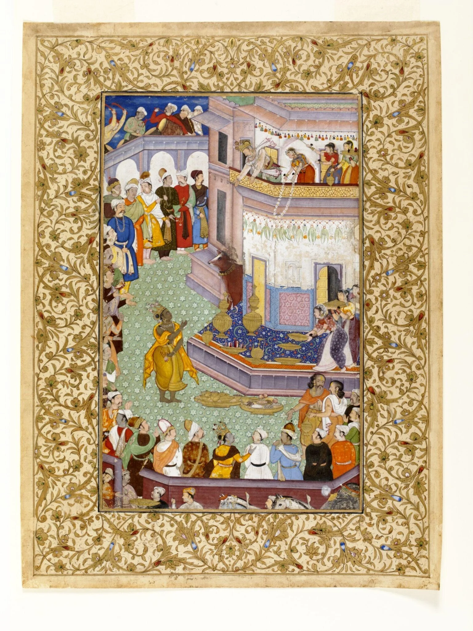Krishna and Raja Bhishmaka