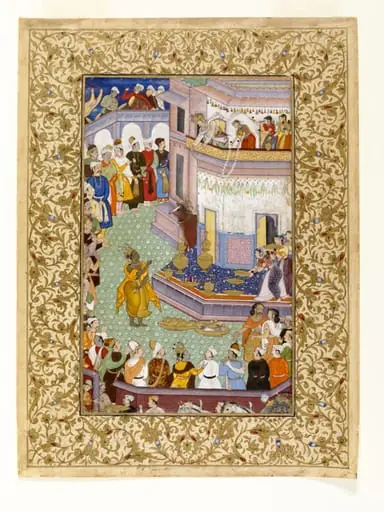 Krishna and Raja Bhishmaka