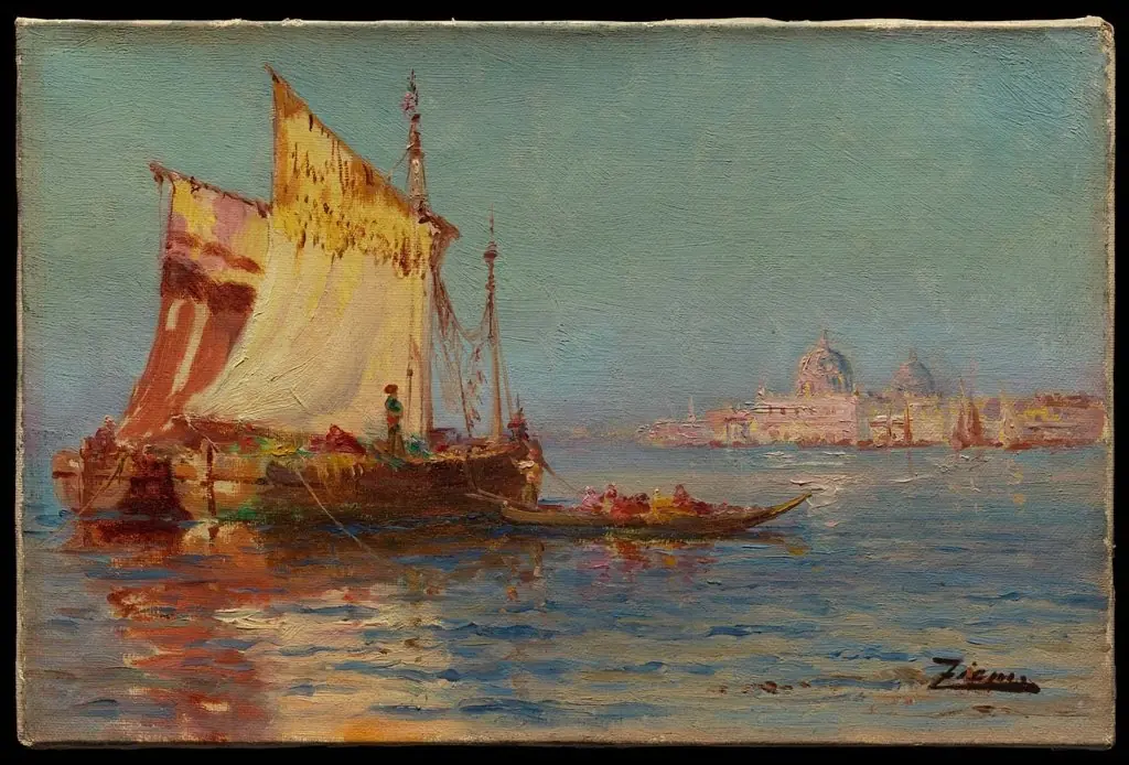 Venetian Sailboats