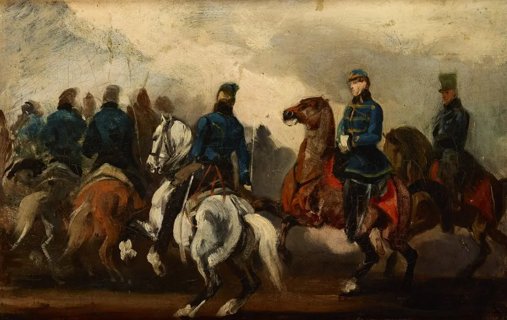 Detachment of Austrian Hussars