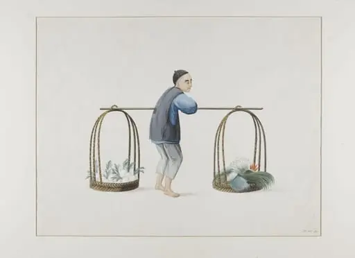 A Vegetable Seller