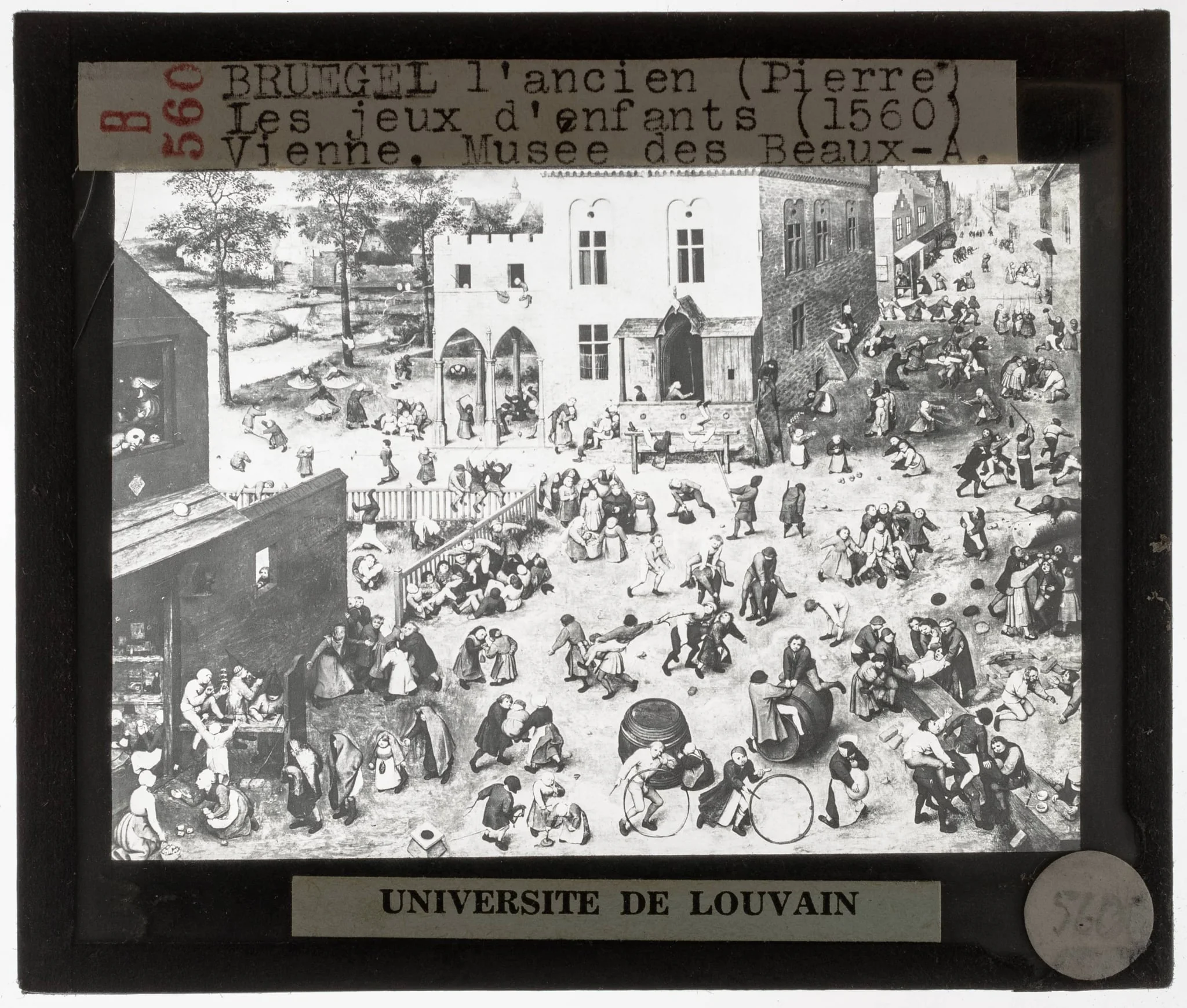 Pieter Brueghel de Oude. Kinderspelen, by Pieter Brueghel the Elder, unspecified, 1560