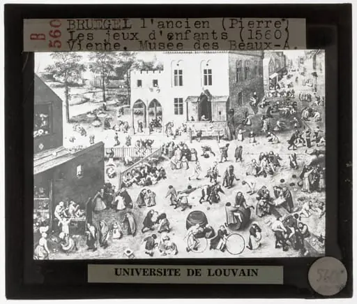 Pieter Brueghel de Oude. Kinderspelen
