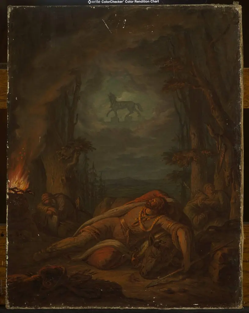 Dream of Gediminas about the Iron Wolf