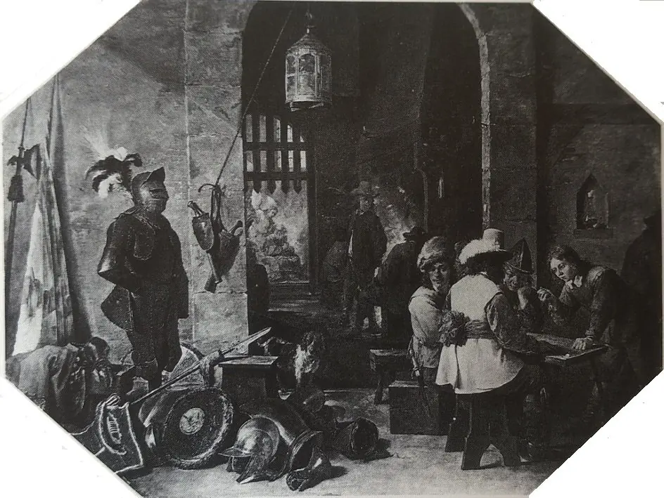 Guardroom with St Peter and the Angel