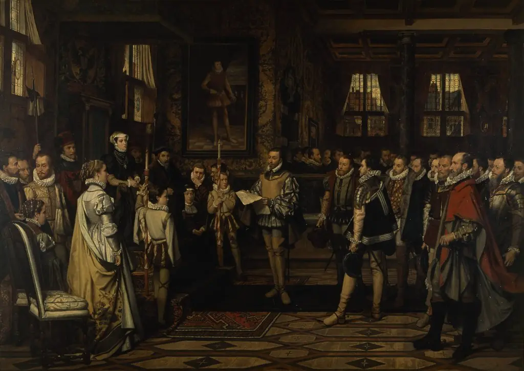 Margaret of Parma Recieves the Petittion of the Nobility
