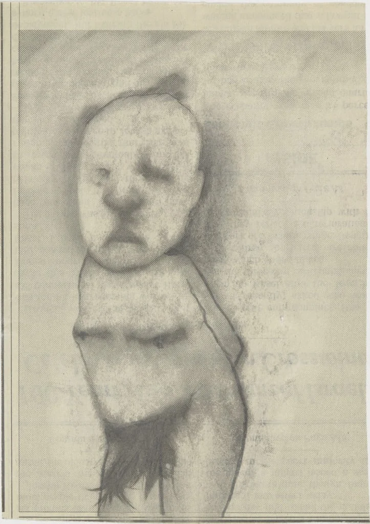 Untitled, by Christian Holstad, graphite, 1997