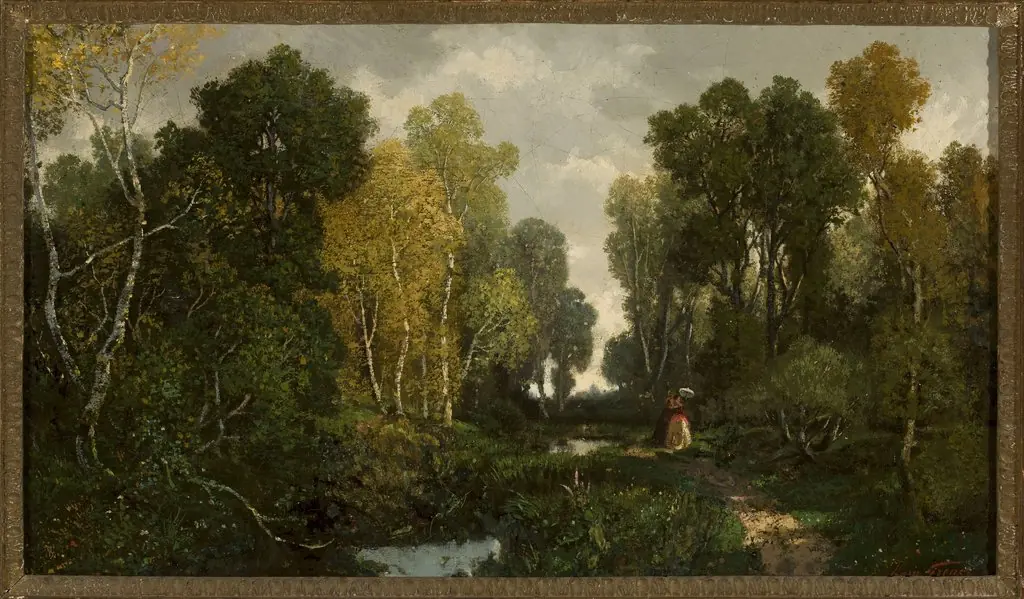 Forest in Fontainebleau