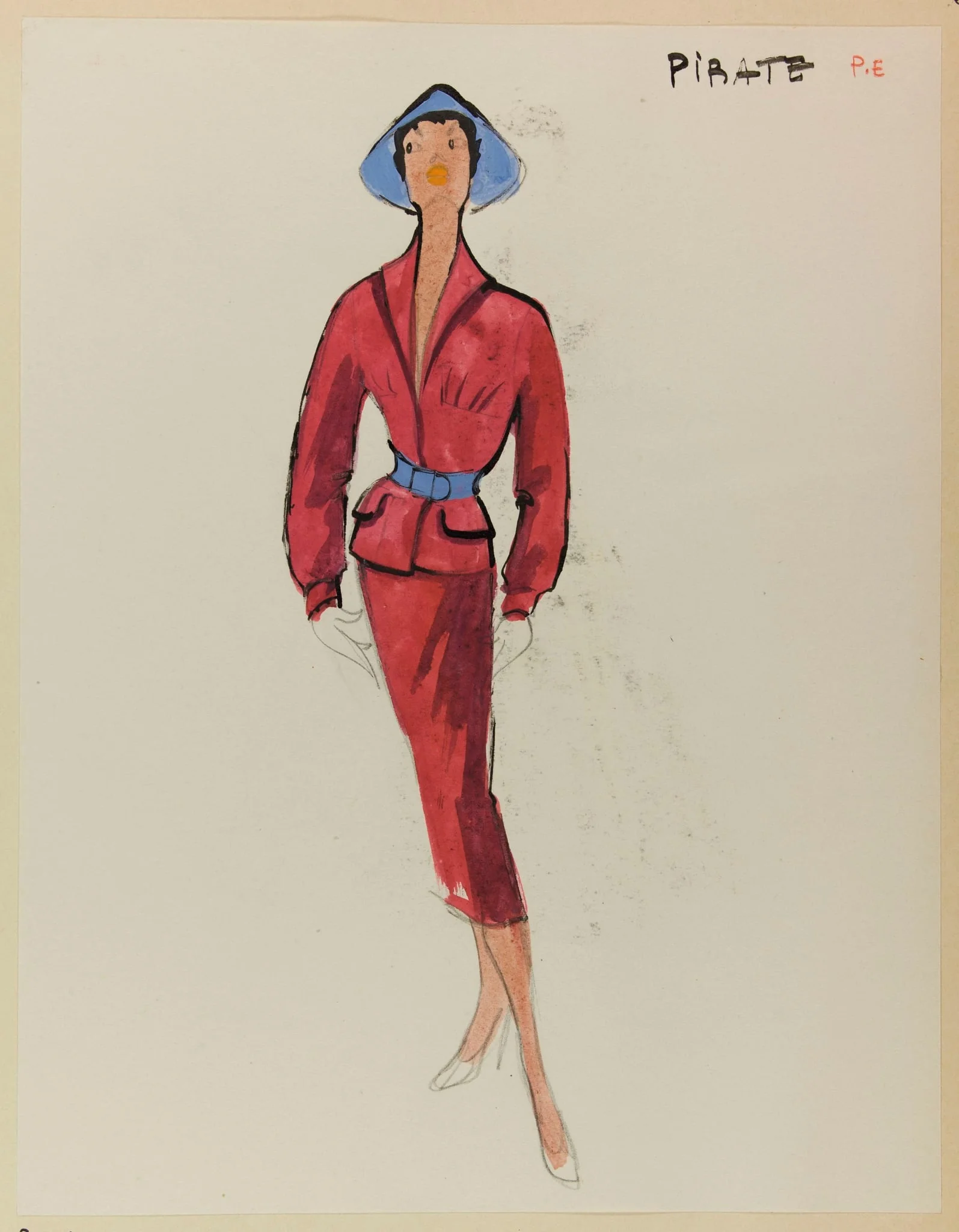 Pirate, by Marie-Louise Carven, 1953