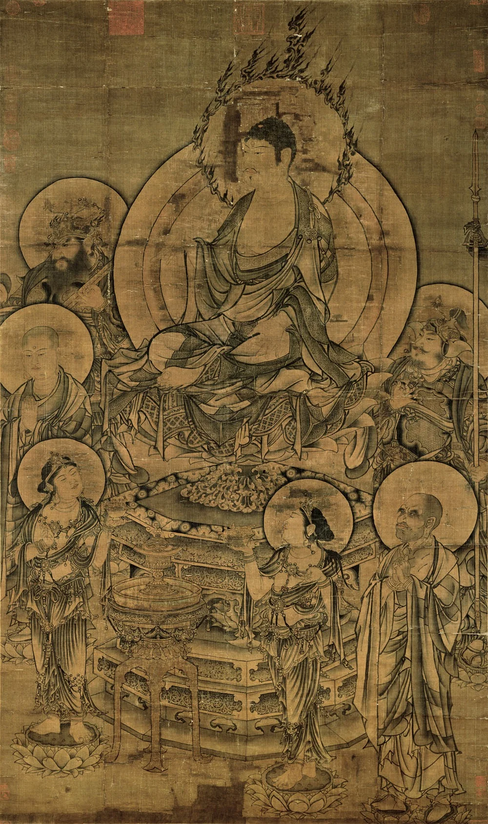 The Buddha Preaching the Law