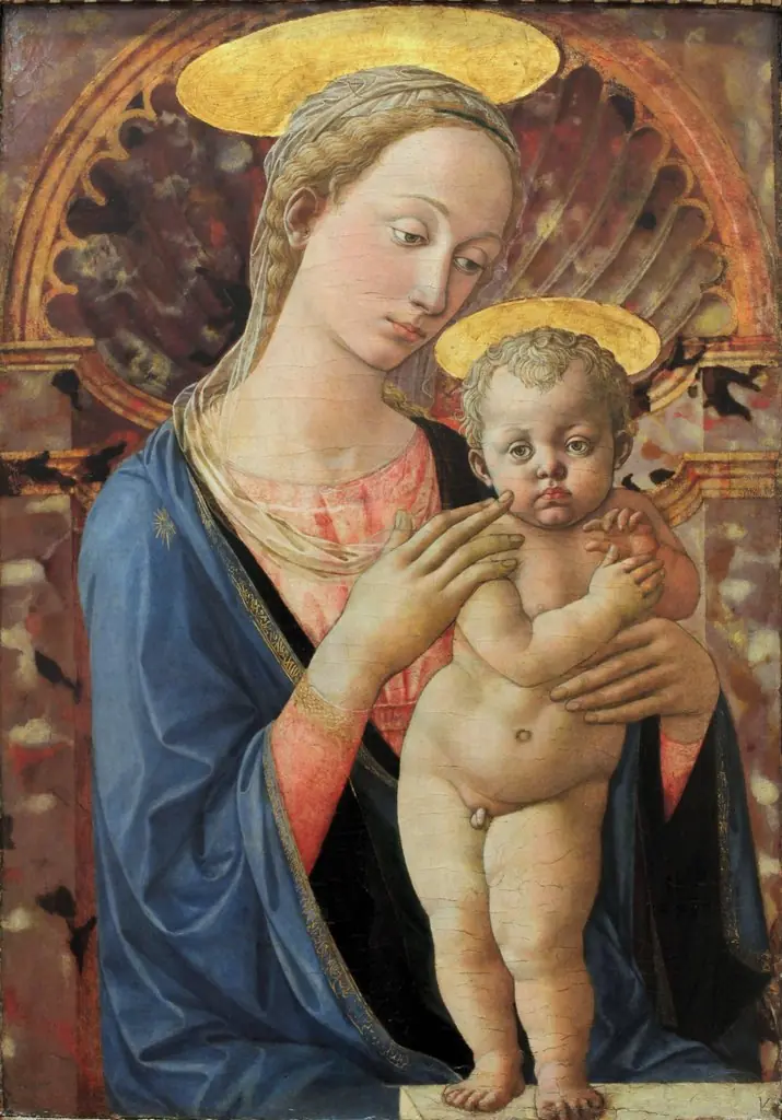 Virgin and child