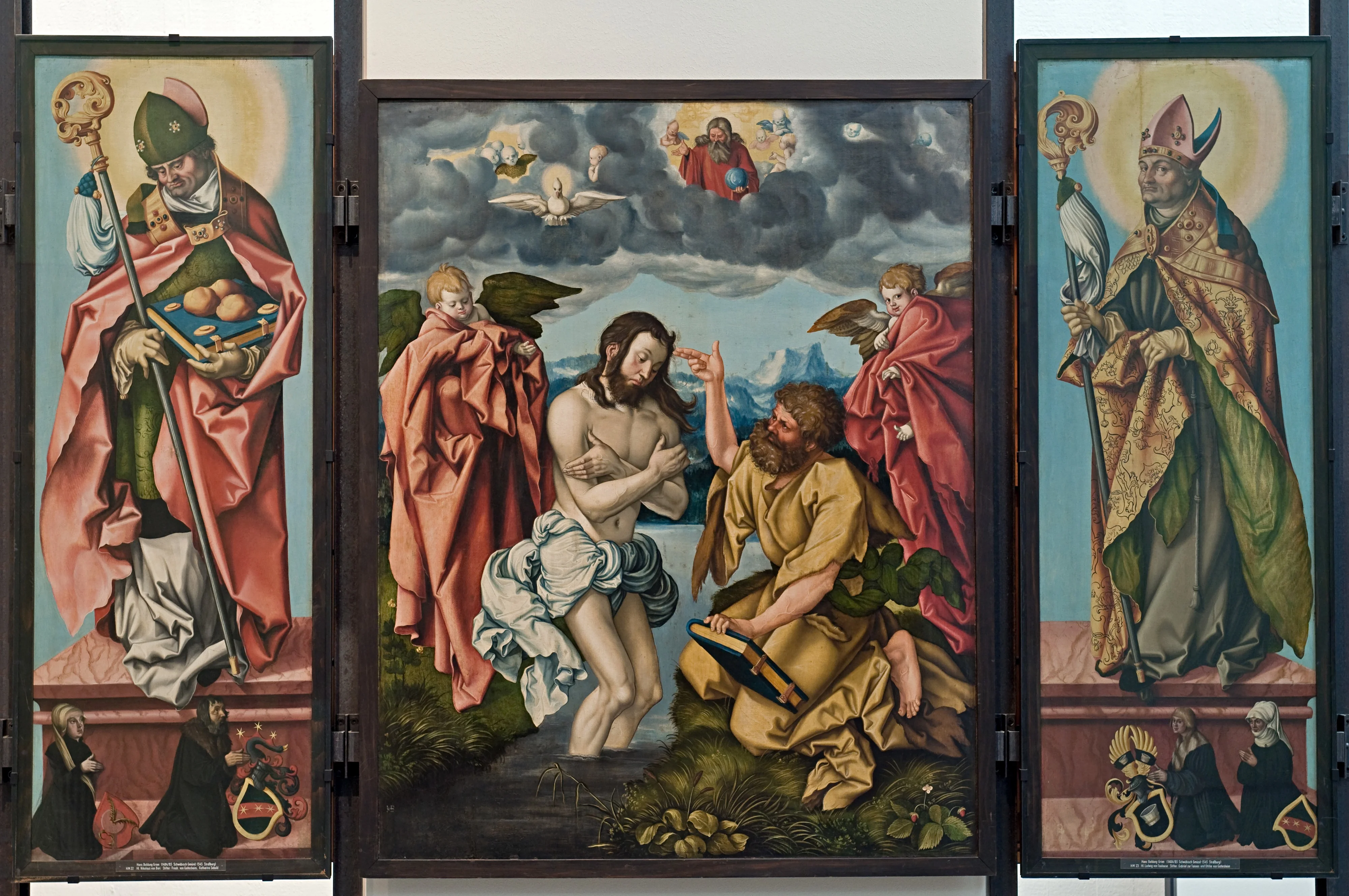 Saint John Altarpiece, by Hans Baldung Grien, tempera, 1510